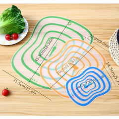 Transparent Kitchen Cutting Board Non-slip Large Plastic