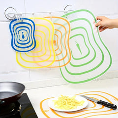 Transparent Kitchen Cutting Board Non-slip Large Plastic