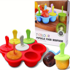 Mini Popsicle Mold Silicone Ice Pop Molds Non Stick Ice Cream Molds