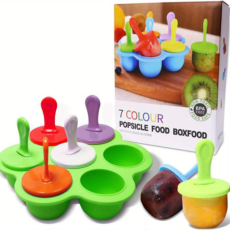 Mini Popsicle Mold Silicone Ice Pop Molds Non Stick Ice Cream Molds