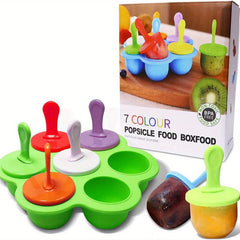 Mini Popsicle Mold Silicone Ice Pop Molds Non Stick Ice Cream Molds