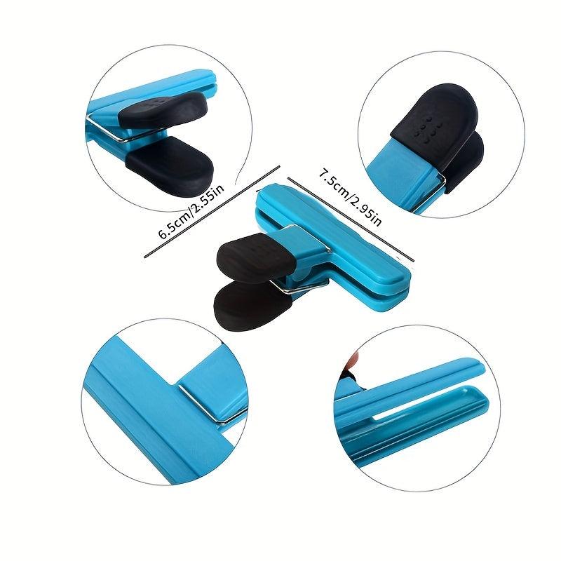 6pcs Food Sealing Clip Potato Chips Bag Clips Plastic Bag Sealing Clip