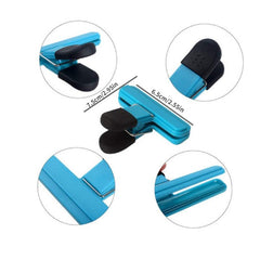 6pcs Food Sealing Clip Potato Chips Bag Clips Plastic Bag Sealing Clip