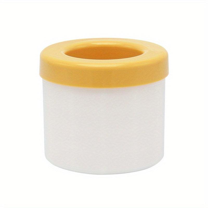 Ice Cube Mold Silicone Cylinder Ice Bucket ABS Lid Release Ice Cubes