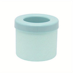 Ice Cube Mold Silicone Cylinder Ice Bucket ABS Lid Release Ice Cubes