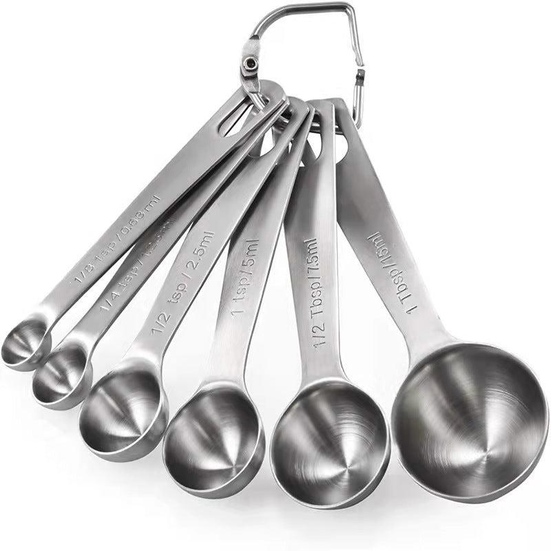 9pcs Stainless Steel Measuring Spoons Set Metric/US Measurements