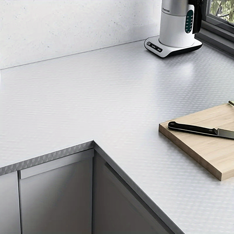 Kitchen Backsplash Stickers Self Adhesive Aluminum Foil Wallpaper