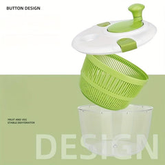 Vegetable Dehydration Artifact Rotating Drying Drainer