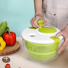 Vegetable Dehydration Artifact Rotating Drying Drainer
