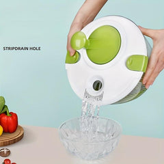 Vegetable Dehydration Artifact Rotating Drying Drainer