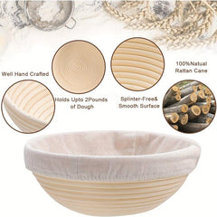 Bread Banneton Proofing Basket Sourdough Basket Baking Tools