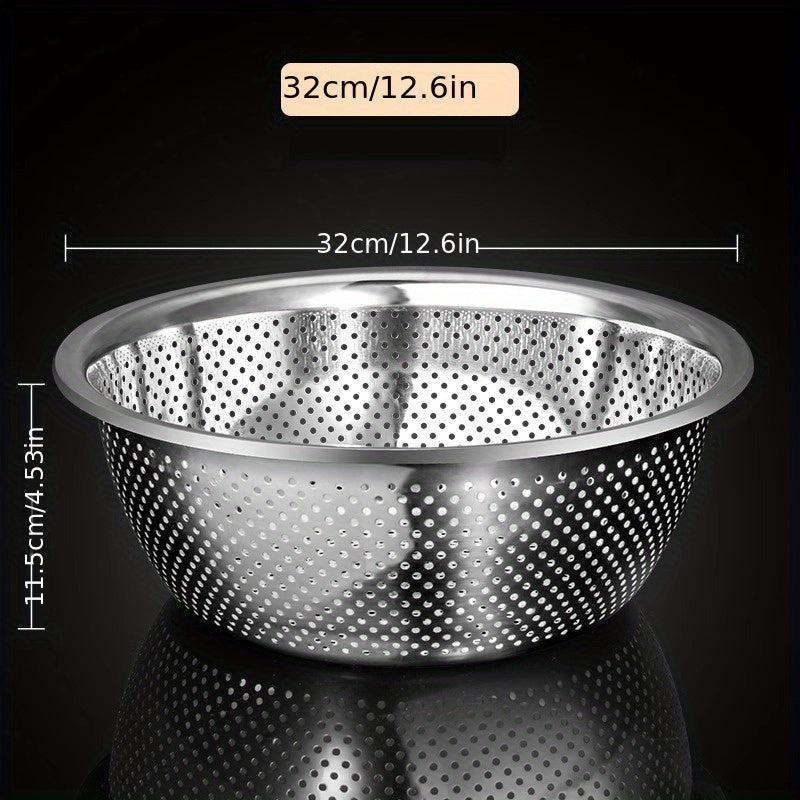 Stainless Steel Vegetable Strainer Kitchen Fruit Drain Basket