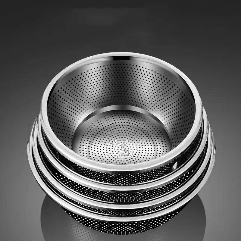 Stainless Steel Vegetable Strainer Kitchen Fruit Drain Basket