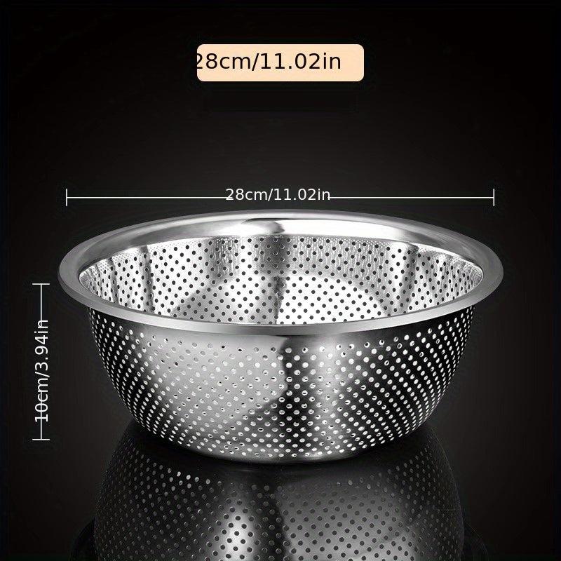 Stainless Steel Vegetable Strainer Kitchen Fruit Drain Basket