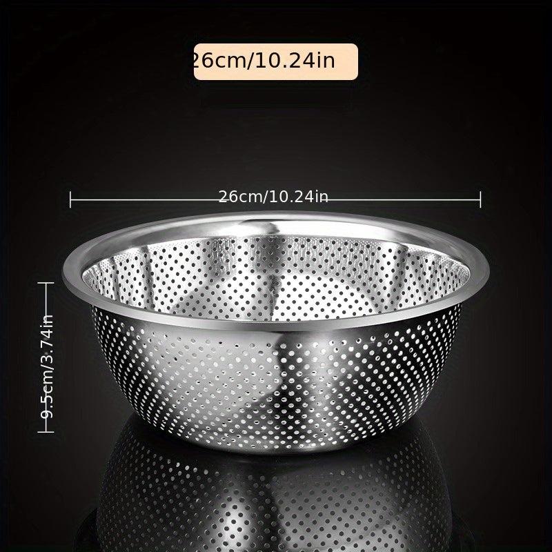 Stainless Steel Vegetable Strainer Kitchen Fruit Drain Basket