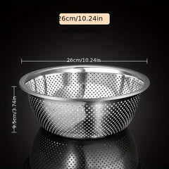 Stainless Steel Vegetable Strainer Kitchen Fruit Drain Basket