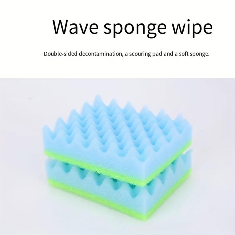 22pcs Cleaning Sponge Dish Scrubbing Brush Cleaning Ball Pot Scrubber