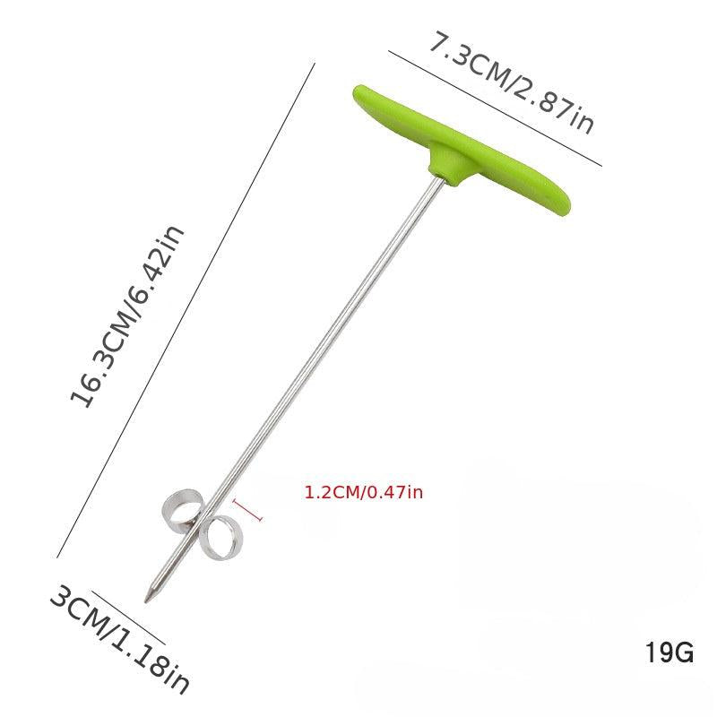 Spiral Vegetable Cutter Stainless Steel Kitchen Tool