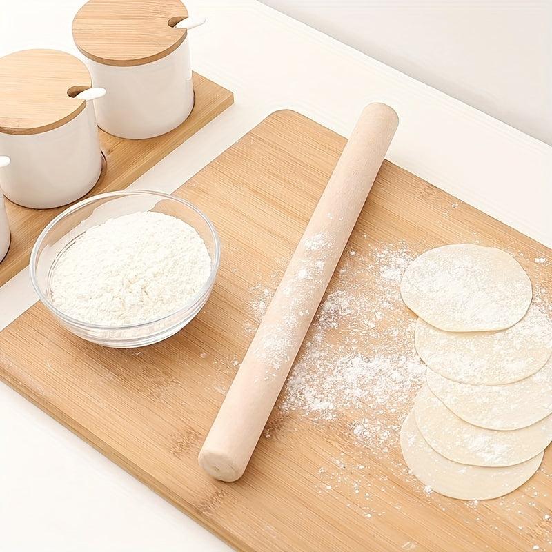 Wooden Rolling Pin 20 Non Stick for Pizza Pie Cookies Dumplings Noodles