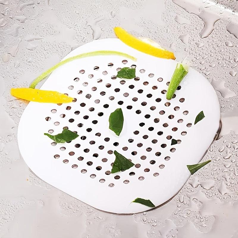 Square Drain Hair Catcher Hair Filter With Suction Cup