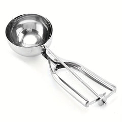 Large Stainless Steel Ice Cream Scoop for Easy Scooping