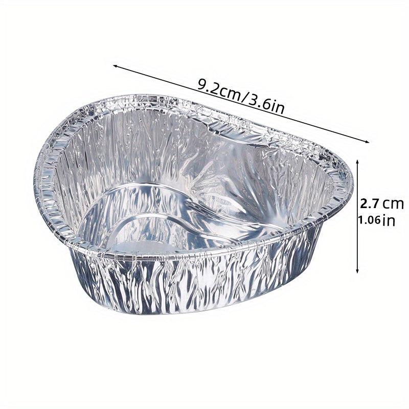 50pcs 4.5oz Disposable Baking Cups Aluminum Foil Muffin