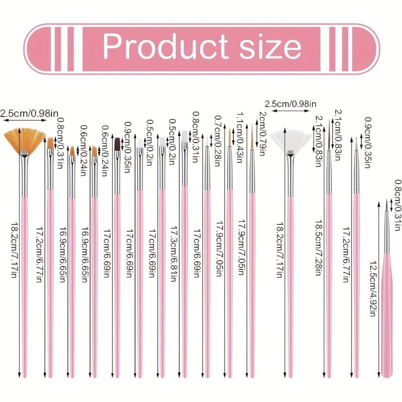 15pcs Cake Decorating Brushes Food Paint Brush Fondant Cookie Brushes