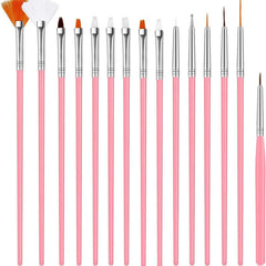 15pcs Cake Decorating Brushes Food Paint Brush Fondant Cookie Brushes