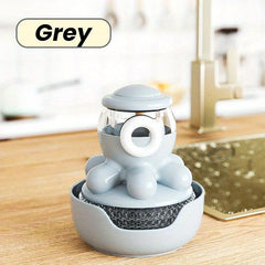 Acrylonitrile Butadiene Styrene Octopus Pot Brush