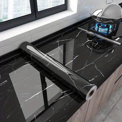 Marble Paper Self Adhesive Wallpaper for Kitchen Countertop Waterproof
