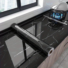 Marble Paper Self Adhesive Wallpaper for Kitchen Countertop Waterproof