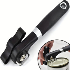 Stainless Steel Can Opener Easy Single Handed Operation