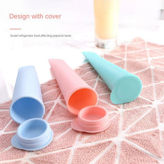 Silicone Ice Pop Mold Reusable Popsicle Maker Beach Kitchen Gadgets