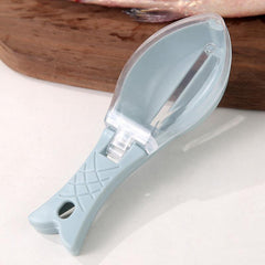 Fish Scale Remover with Lid - Kitchen Tool for Scraping Fish Scales
