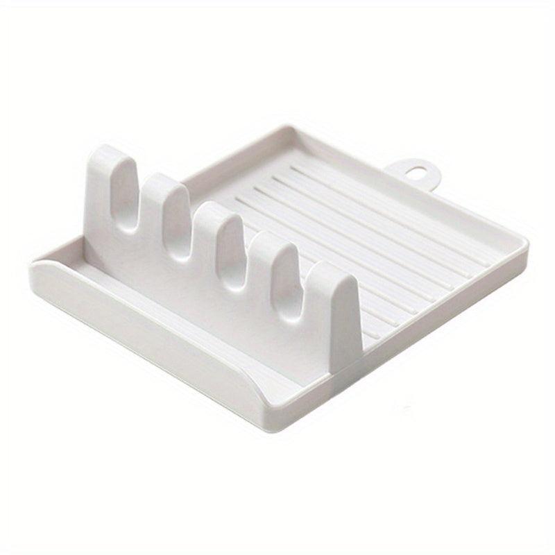 Silicone Tableware Drying Rack Kitchen Spoon Holder Organizer