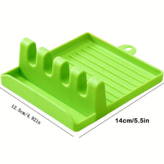 Silicone Tableware Drying Rack Kitchen Spoon Holder Organizer