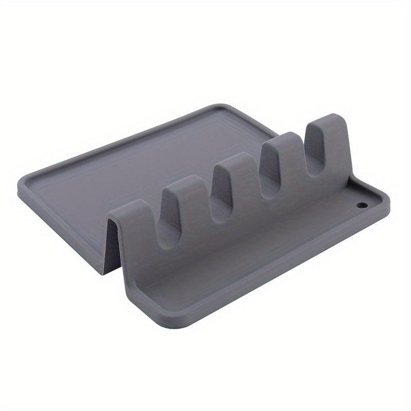 Silicone Tableware Drying Rack Kitchen Spoon Holder Organizer