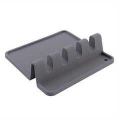 Silicone Tableware Drying Rack Kitchen Spoon Holder Organizer