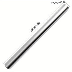 Stainless Steel Rolling Pin Dough Roller for Pizza Pie Cookies Dumplings Noodles