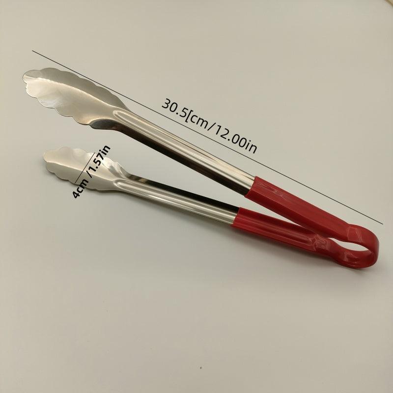 2pcs Stainless Steel Serving Tongs for Buffet Multifunctional