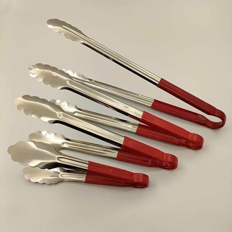 2pcs Stainless Steel Serving Tongs for Buffet Multifunctional