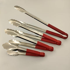 2pcs Stainless Steel Serving Tongs for Buffet Multifunctional