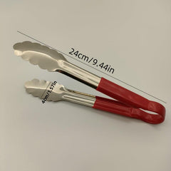 2pcs Stainless Steel Serving Tongs for Buffet Multifunctional