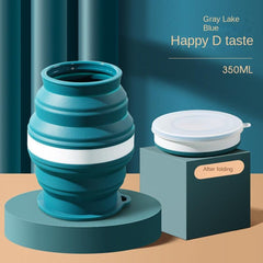 Leak Proof Foldable Heat Resistant Portable Water Cup