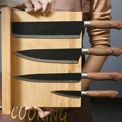 Magnetic Kitchen Holder Bamboo Storage Board