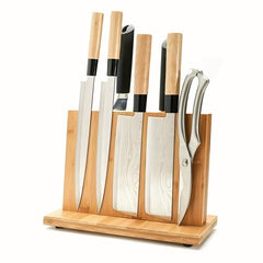 Magnetic Kitchen Holder Bamboo Storage Board