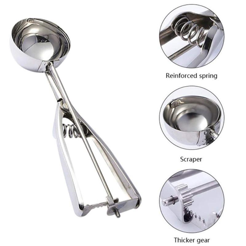 Stainless Steel Ice Cream Scoop Ball Scoop