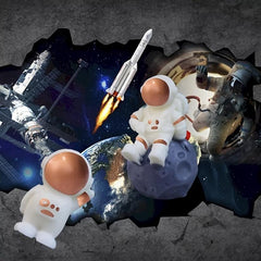Astronaut Silicone Candle Mold DIY Space Craft Spaceship Rocket Shape