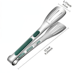 2pcs Serving Tongs Food Tongs Barbecue Tongs Fruit Tongs Bread Tongs