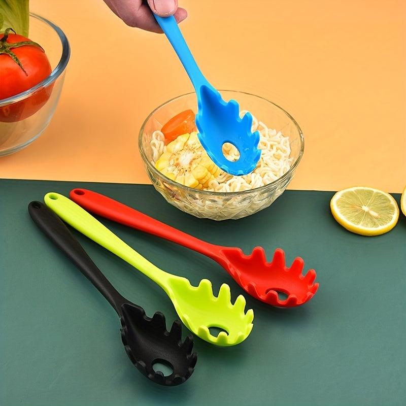 Silicone Spaghetti Spoon and Ladle for Pasta and Noodles